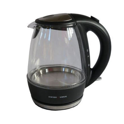 Swiss Luxx Low Wattage Cordless Clear Kettle - 1L