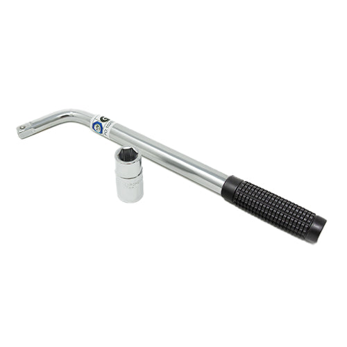 Maypole Wheel Wrench - Extendable 17 & 19mm