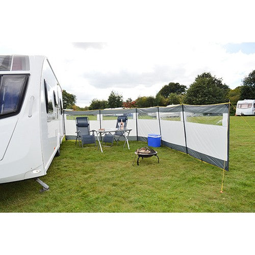 Maypole 5 Panel Steel Poled Windbreak