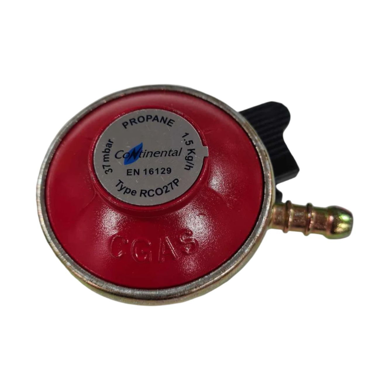Continental Products 27mm Clip On Patio Propane Regulator - 37mbar