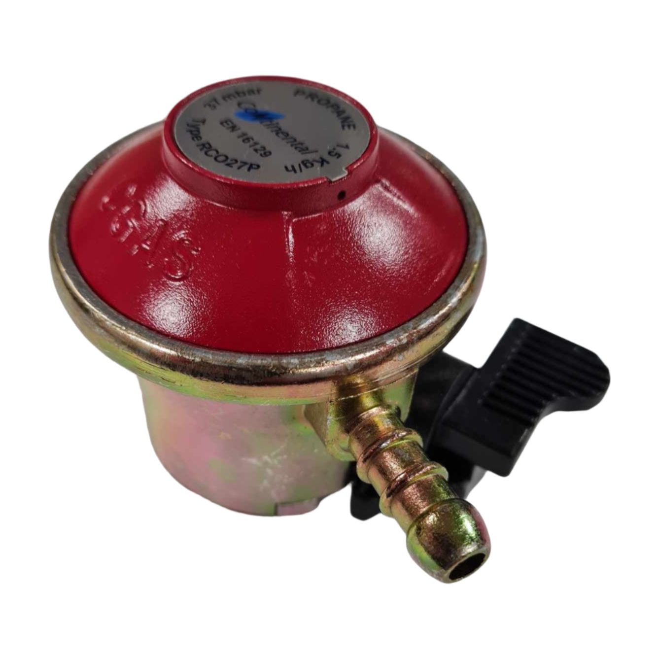 Continental Products 27mm Clip On Patio Propane Regulator - 37mbar