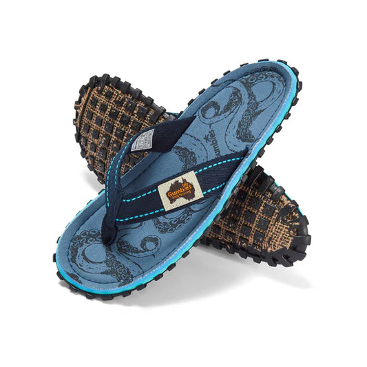 Gumbies Islander Flip-Flops - Abyss