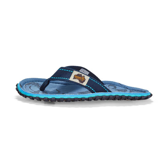 Gumbies Islander Flip-Flops - Abyss