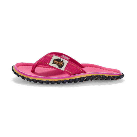 Gumbies Islander Flip-Flops - Classic Pink