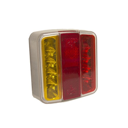 Maypole 12V Rear LED Combi - Stop/Tail/Indicator/Number Plate
