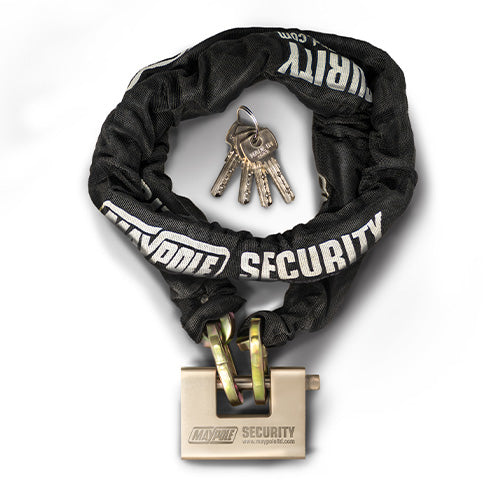 Maypole Heavy Duty 10mm Security Chain with Padloc