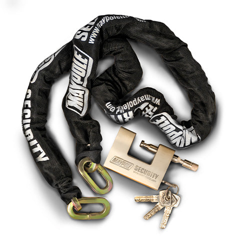 Maypole Heavy Duty 10mm Security Chain with Padloc
