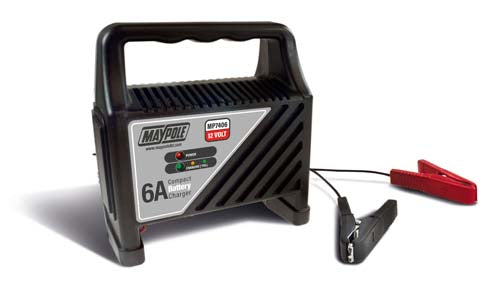 Maypole 6A 12V Compact Battery Charger - MP7406