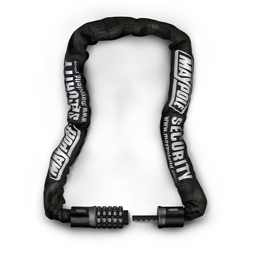 Maypole 6mm Security Chain with Combination Lock (1m)