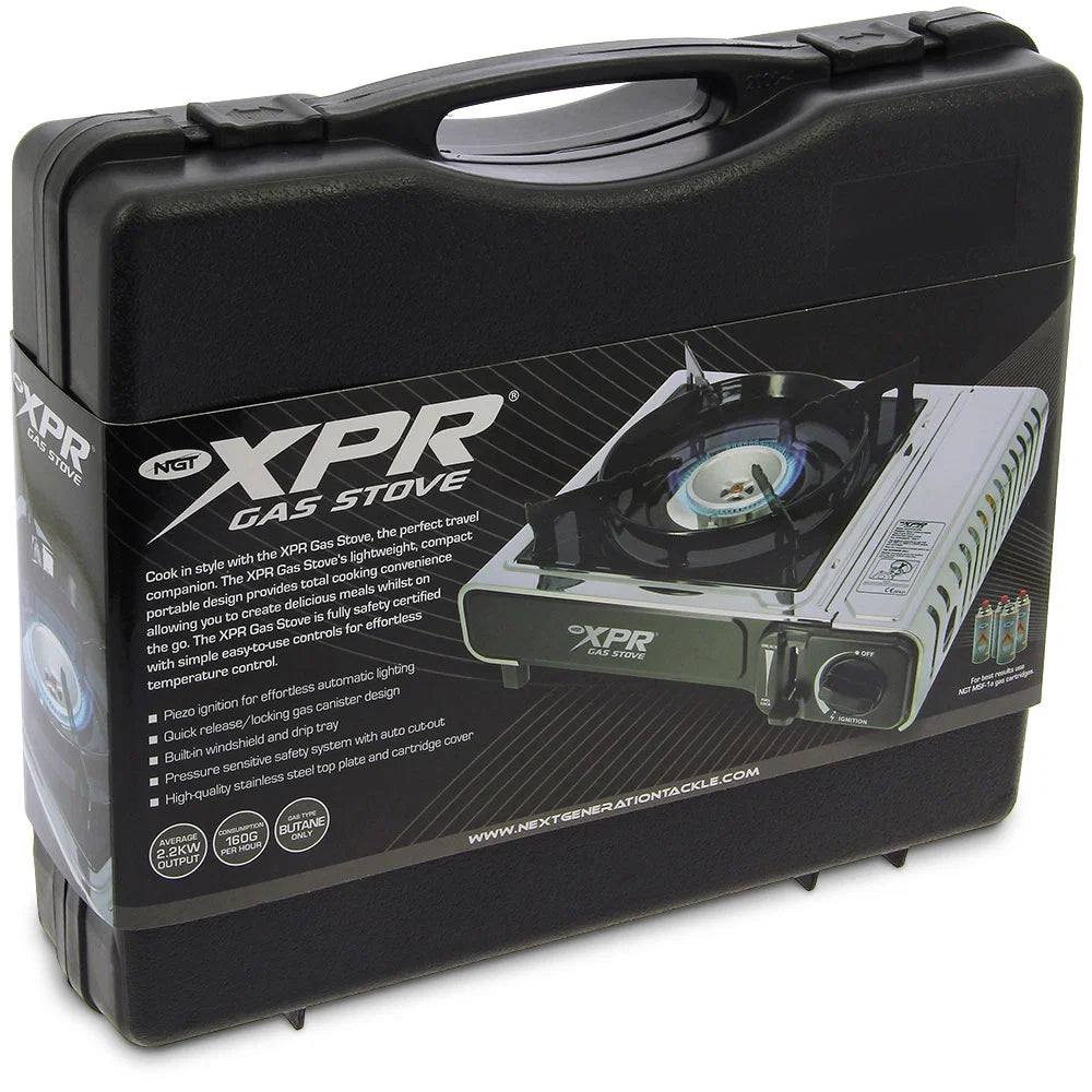 NGT XPR Stove - Stainless Steel Outdoor Stove with case