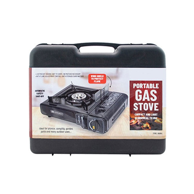 Marksman Portable Gas Stove with Auto Safety Shut Off