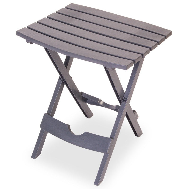 Quest Fleetwood Slatted Side Table - Grey - Available in store only