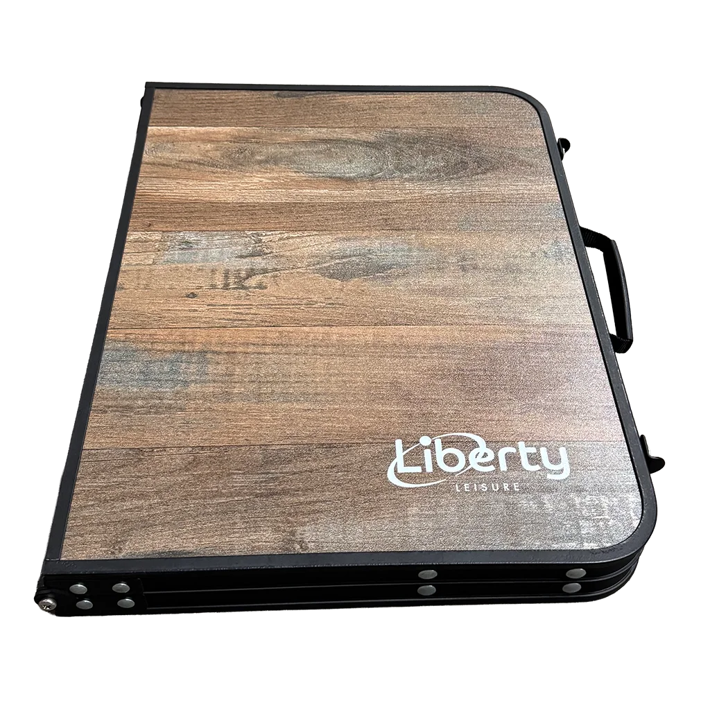 Quest Liberty Arkle Wood Effect Folding Low Table