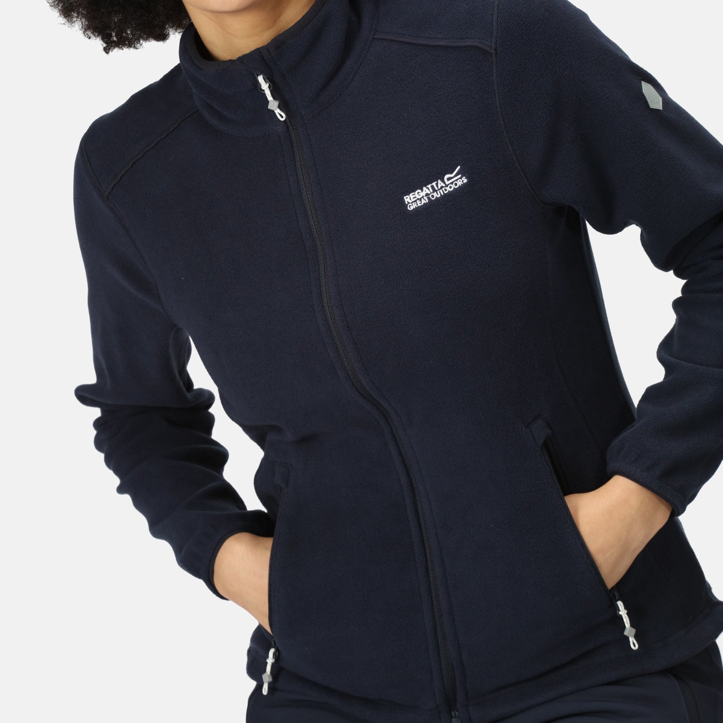 Regatta Women's Floreo IV Full Zip Fleece - Navy