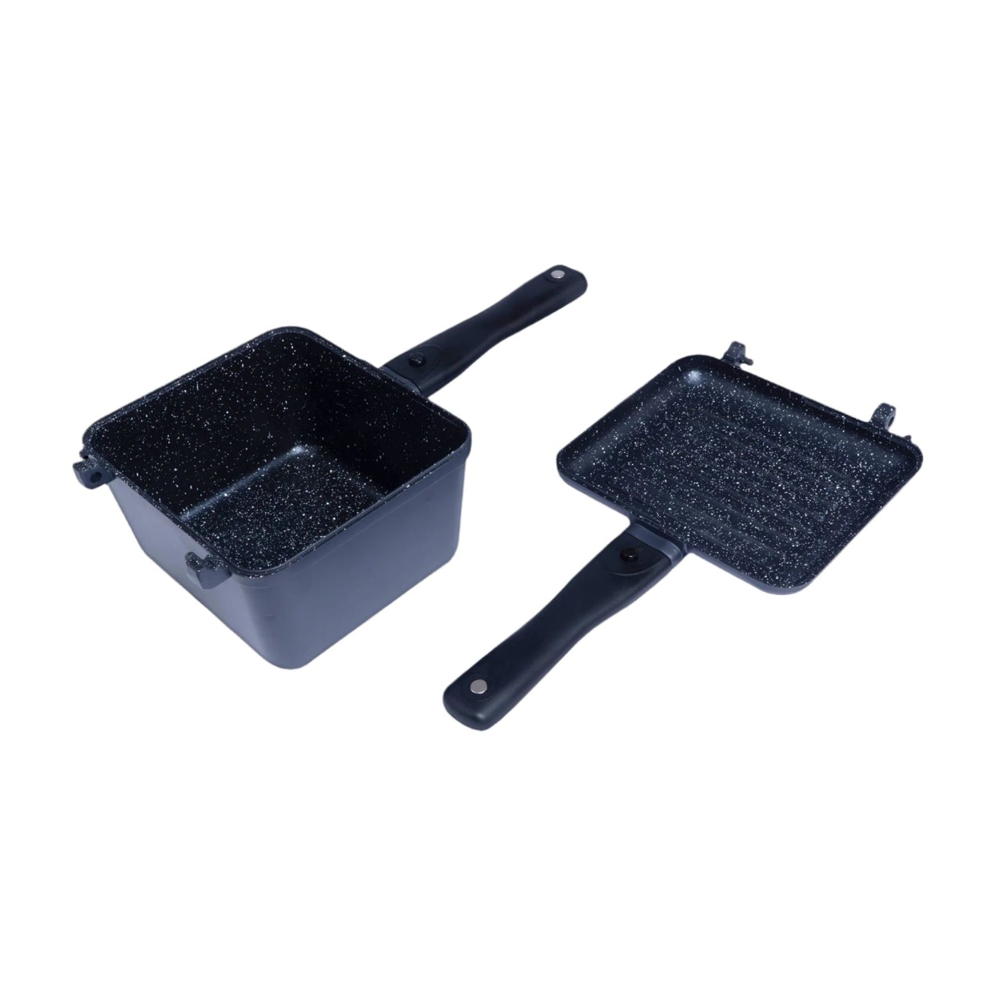RidgeMonkey Connect Deep Pan & Griddle - Granite Edition