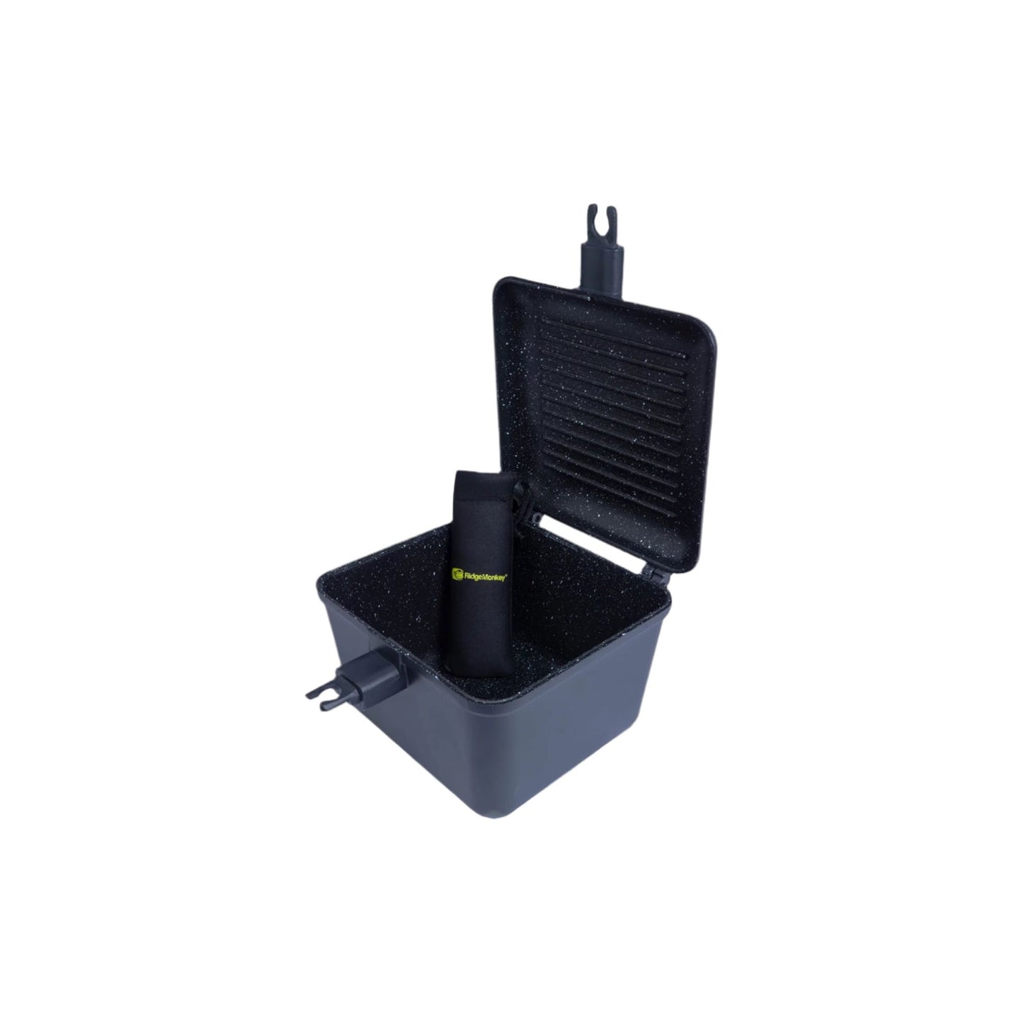 RidgeMonkey Connect Deep Pan & Griddle - XL- Granite Edition
