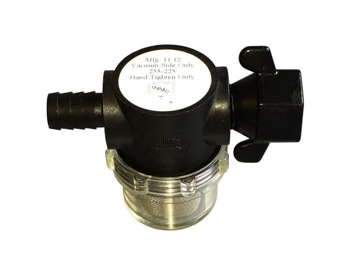 Shurflo Wing Nut Filter 1/2" Barb - 255-225