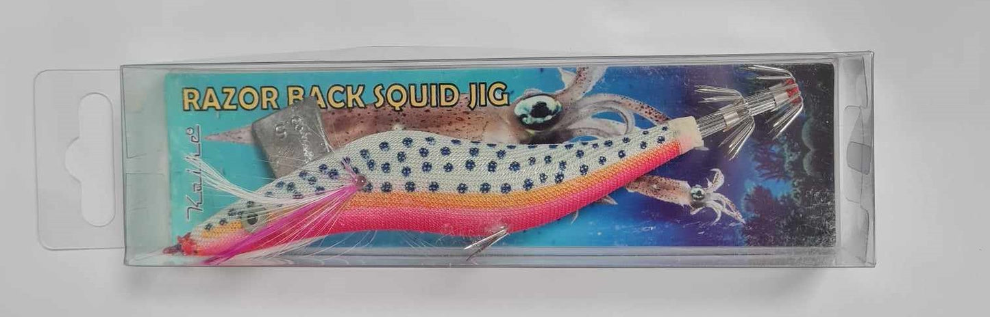 Koike Squid Jig with Razor Spine