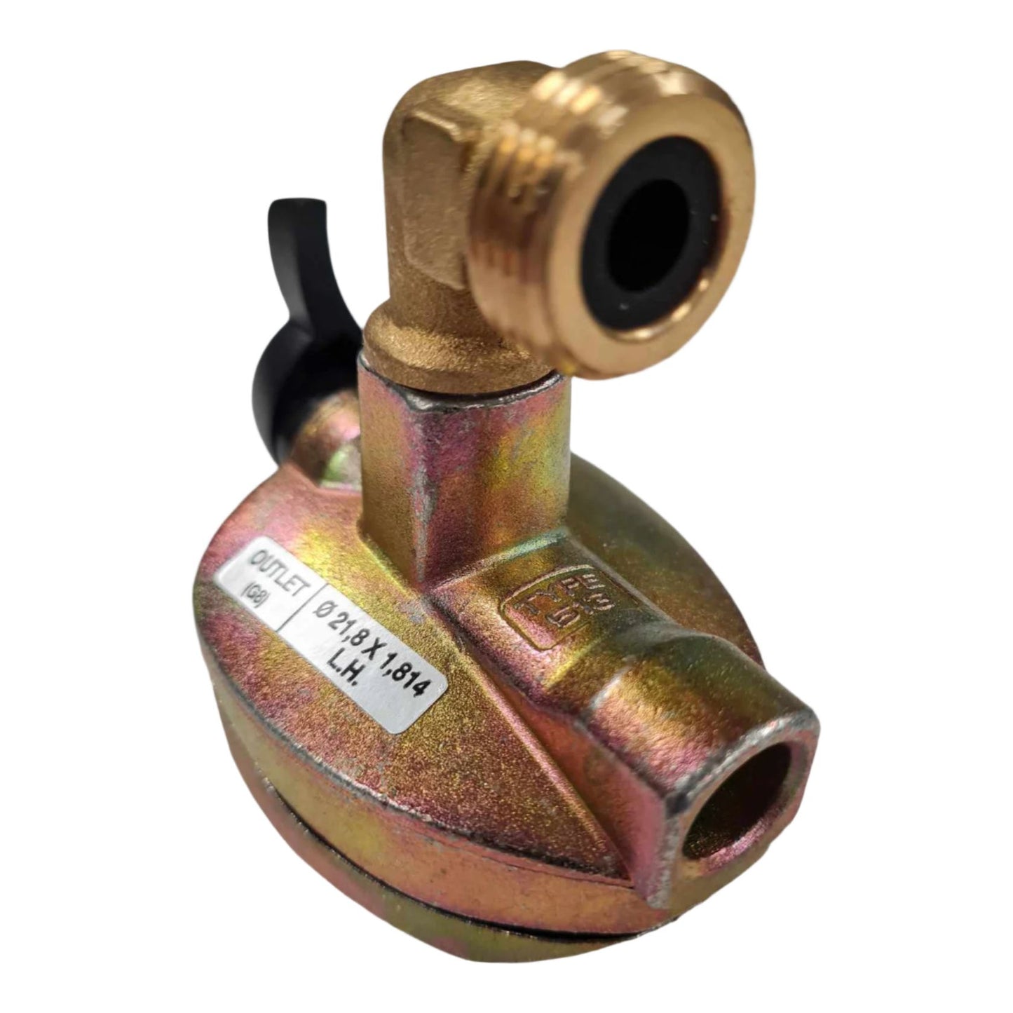 Truma 27mm Clip-On Adaptor 90º Elbow