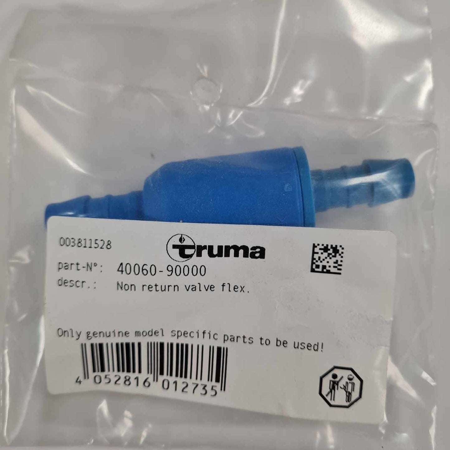 Truma Barbed Ultraflow Non Return Valve - 40060-90000