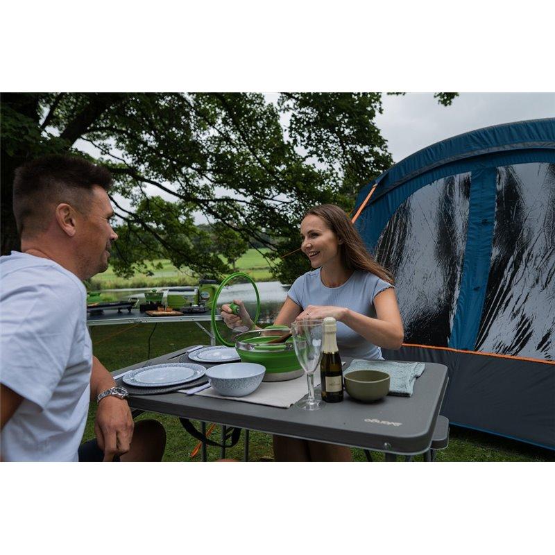 Vango Alfresco 16 Piece Dining Set - Deep Grey