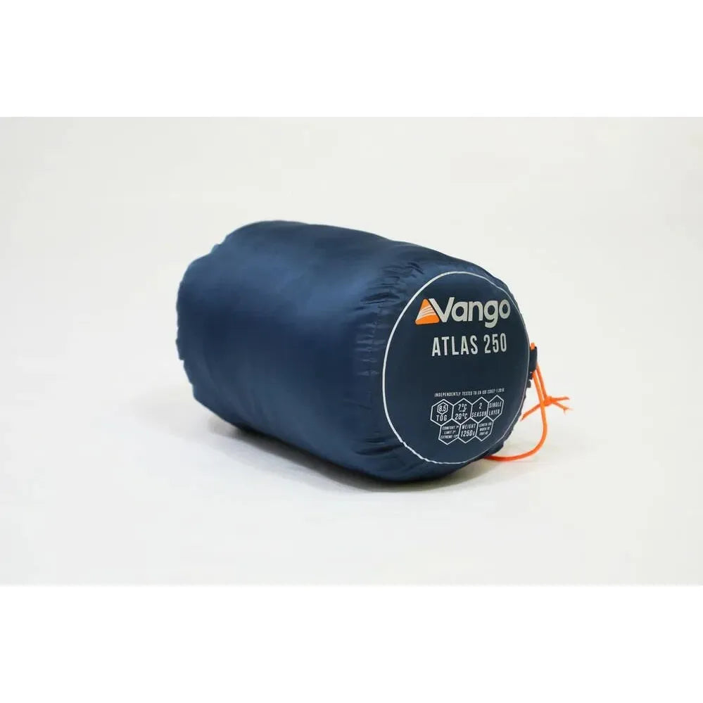 Vango Atlas 250 Single Sleeping Bag - Black