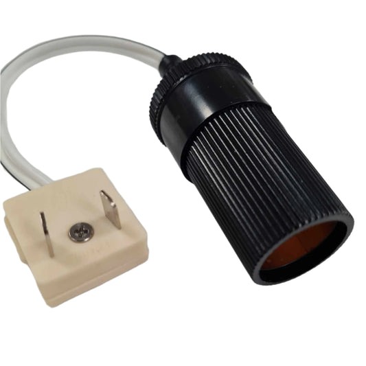 W4 Adapt It - Cigar Adaptor Socket to 2-pin Plug - 00038