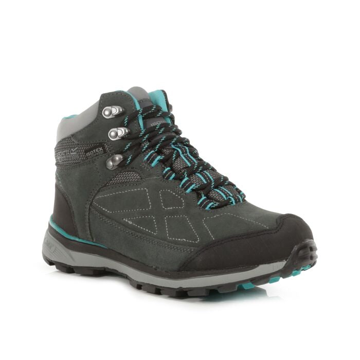 Regatta Women's Samaris Suede Waterproof Walking Boots - Briar Atlantis