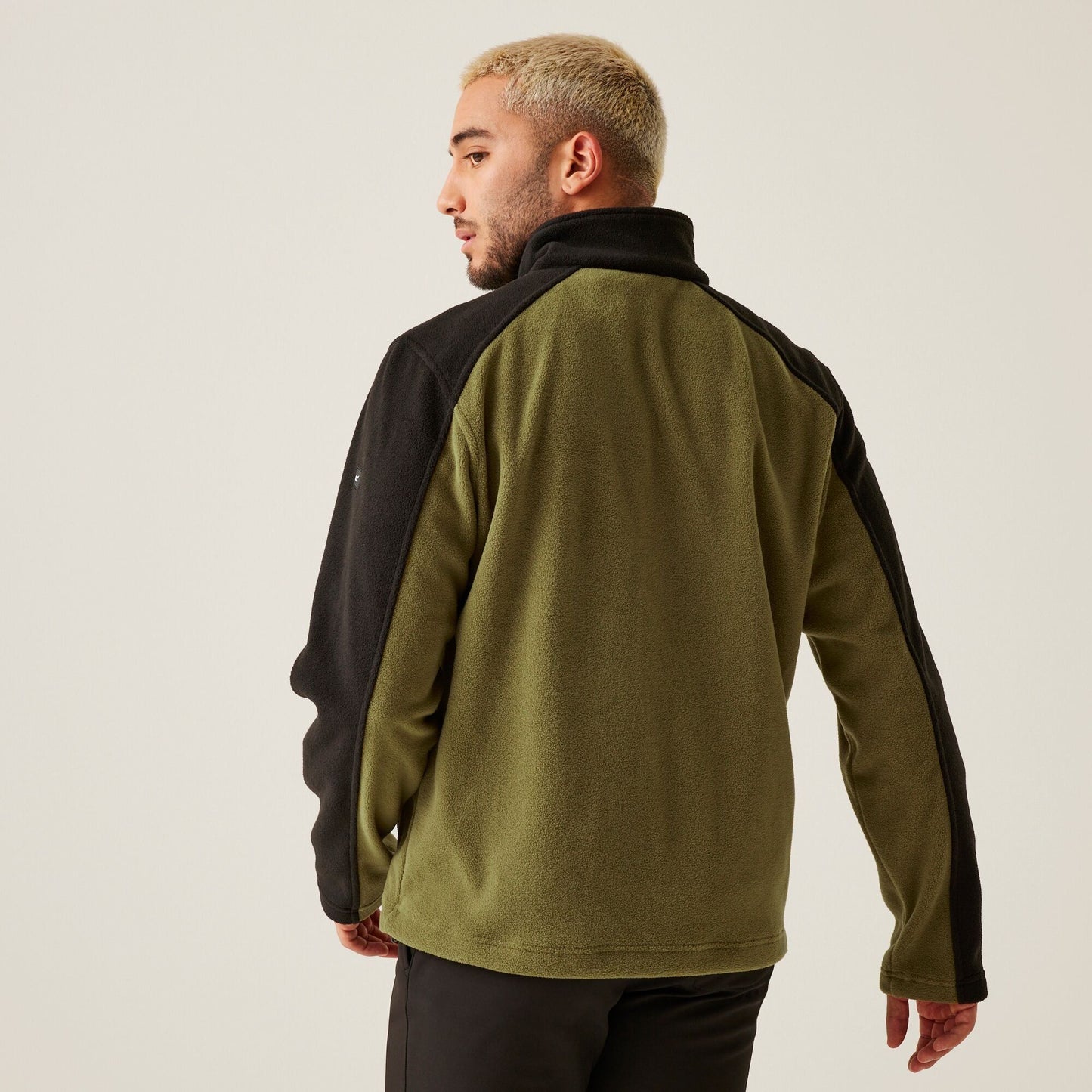Regatta Men's Hedman II Heavyweight Full Zip Fleece - Nephrite Green/Black