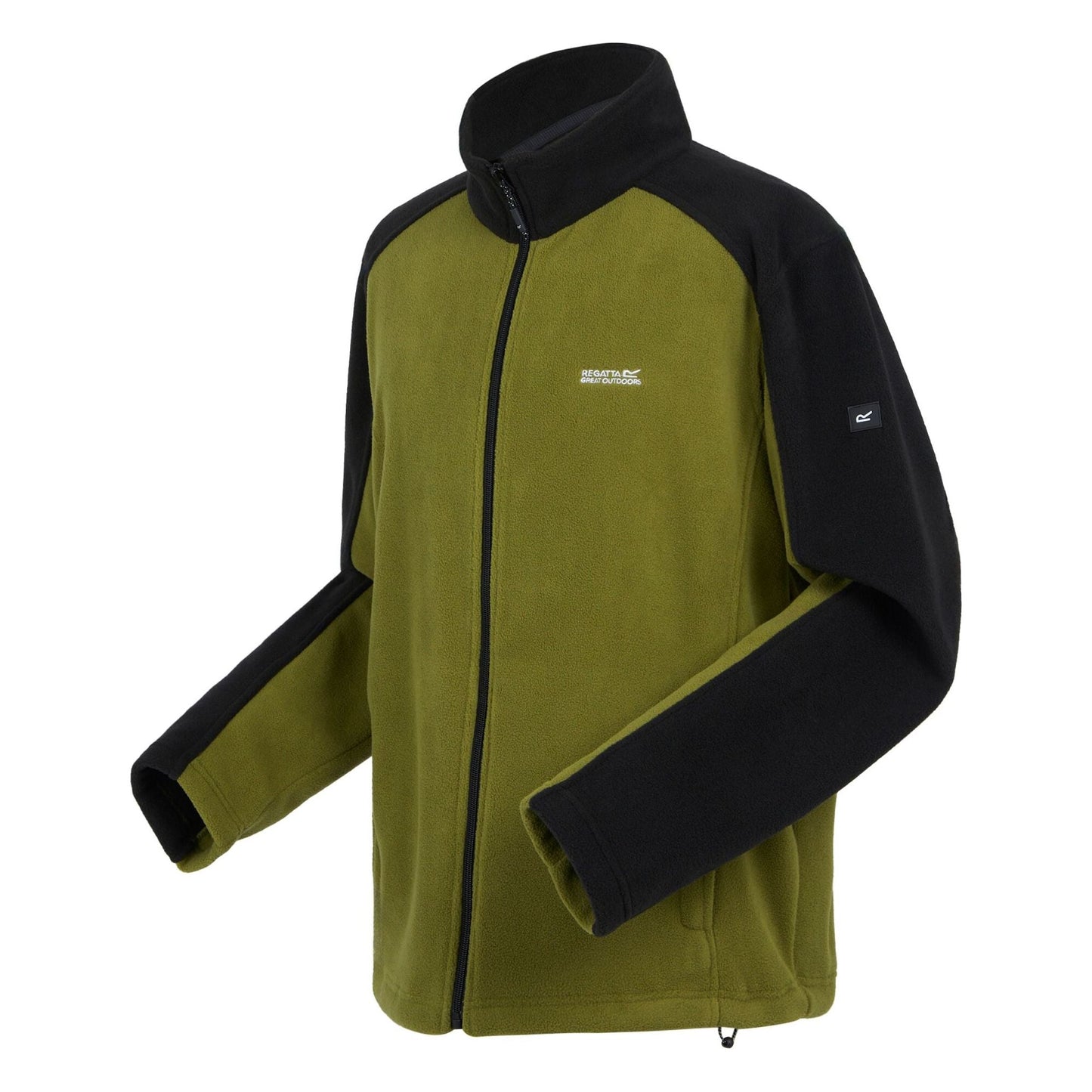Regatta Men's Hedman II Heavyweight Full Zip Fleece - Nephrite Green/Black