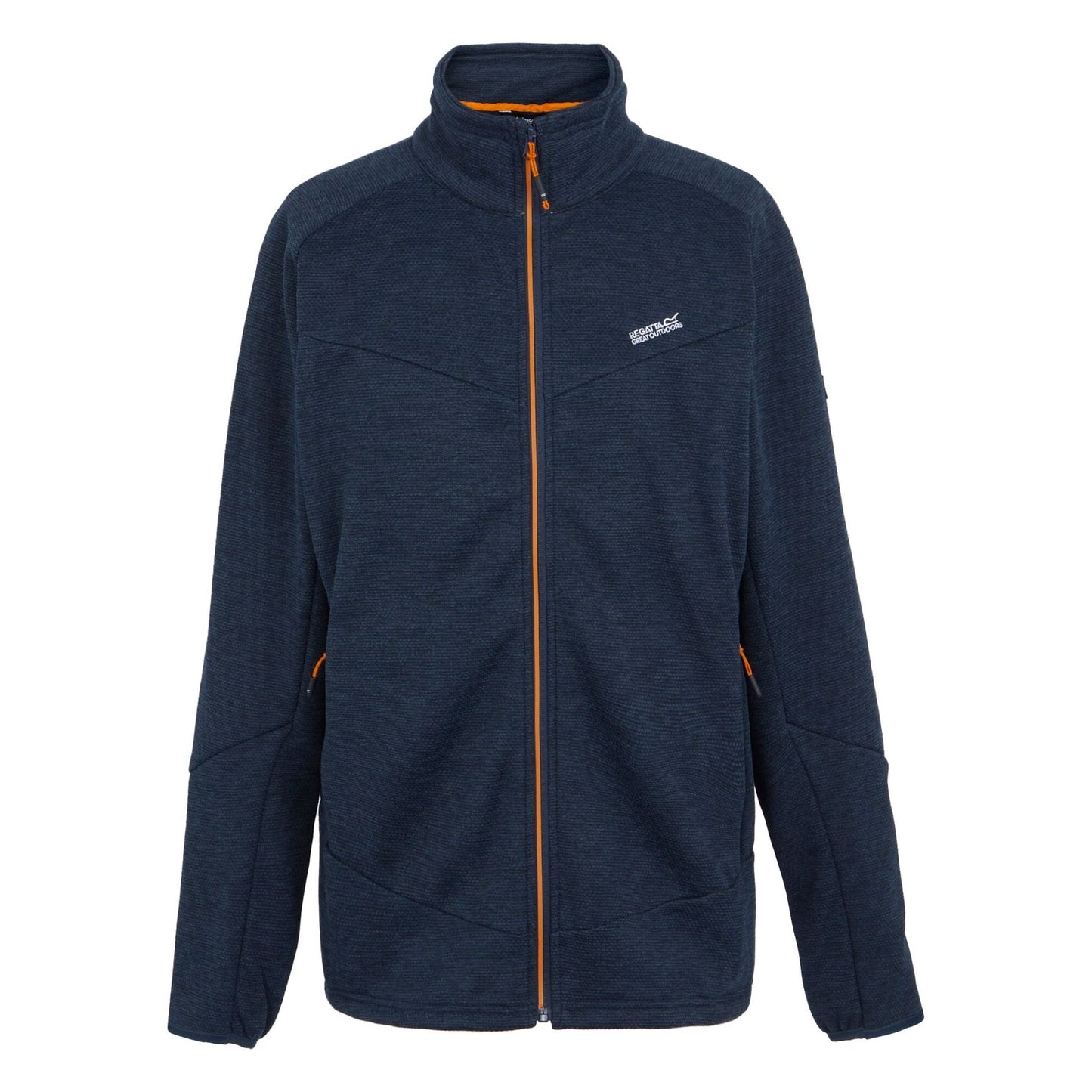 Regatta Men's Rivake Full Zip Fleece - Navy/Fox