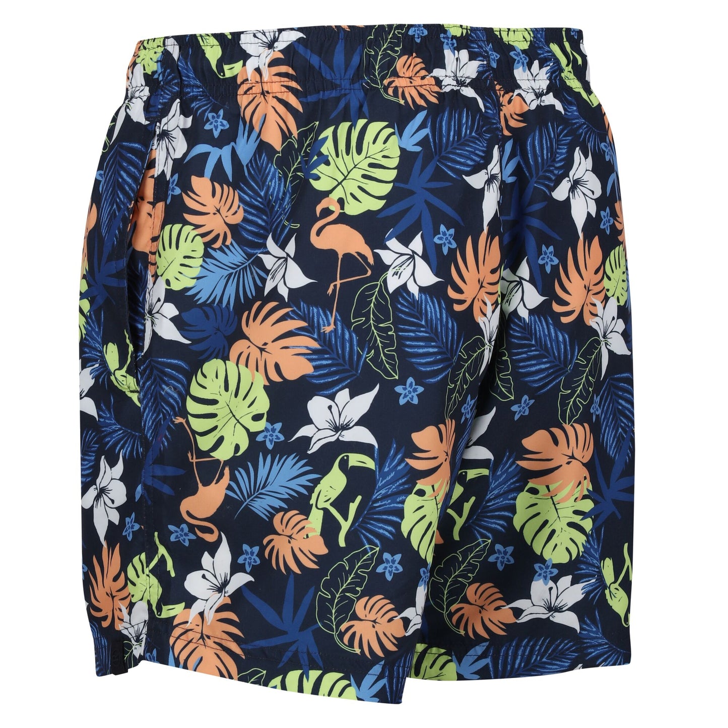 Regatta Men's Loras Swim Short - Navy Tropical Print