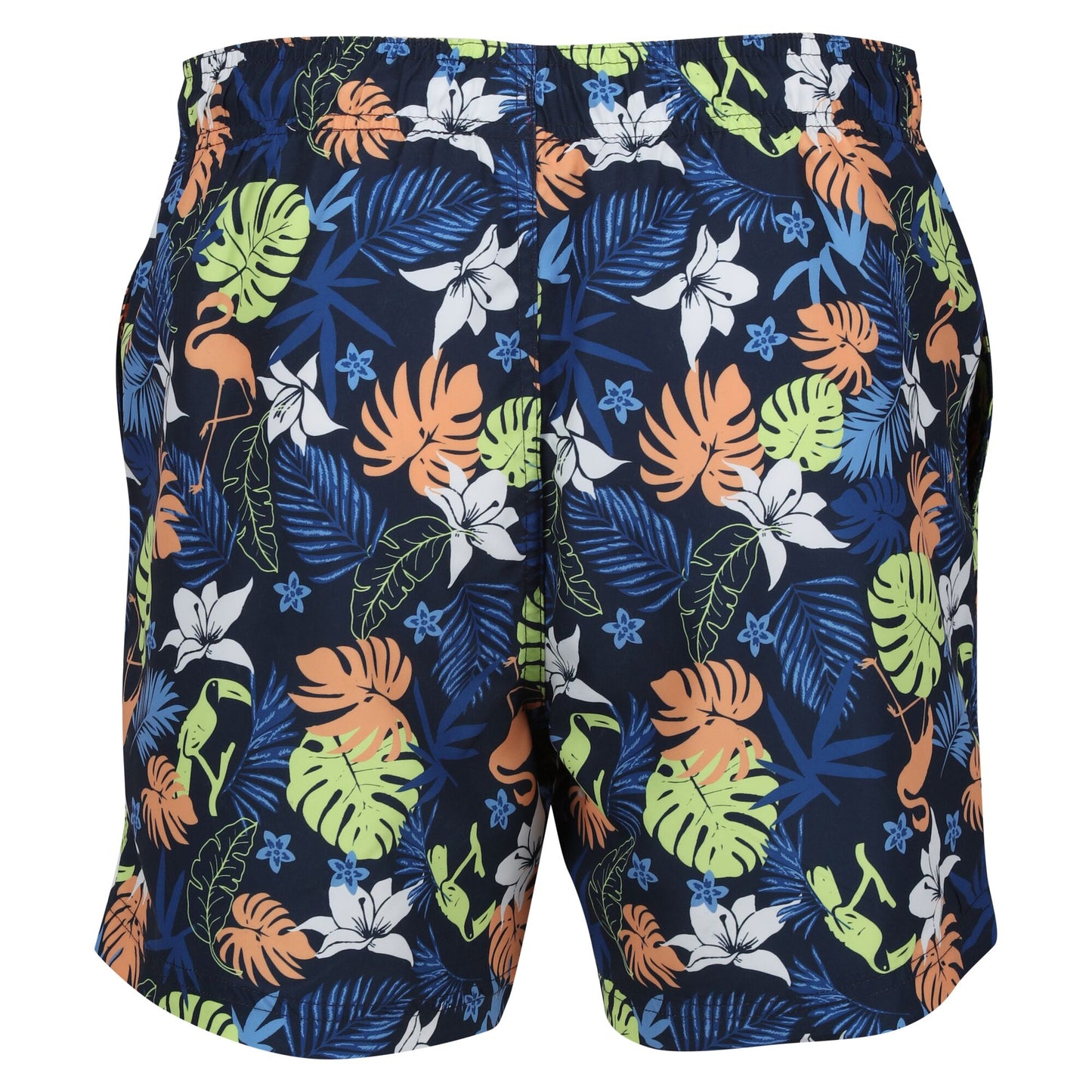 Regatta Men's Loras Swim Short - Navy Tropical Print