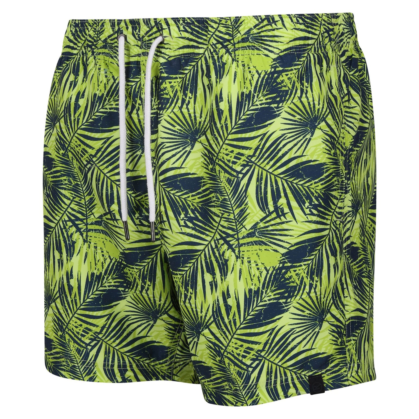 Regatta Men's Loras Swim Short - Sharp Green Palm Print