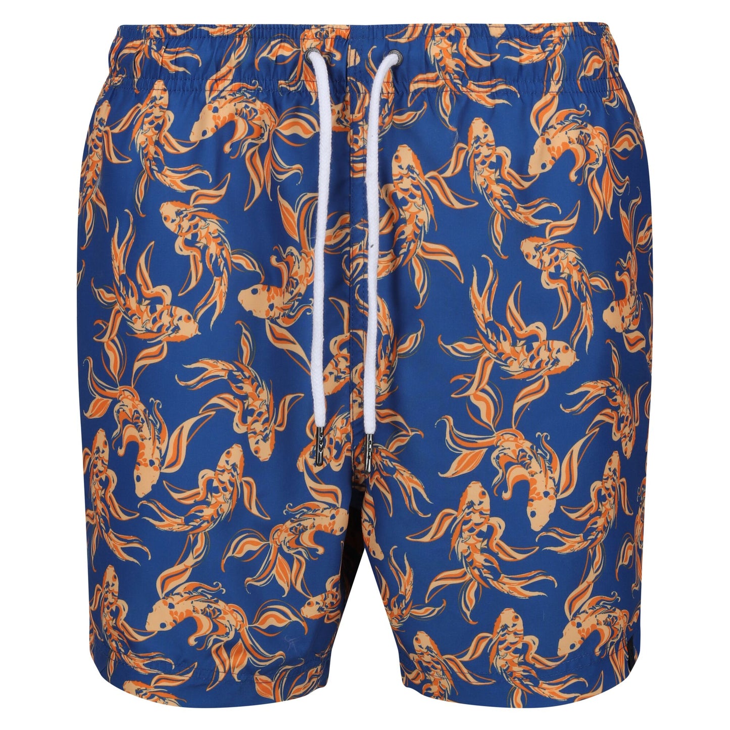 Regatta Loras Swim Shorts - Royal Blue Carp Print