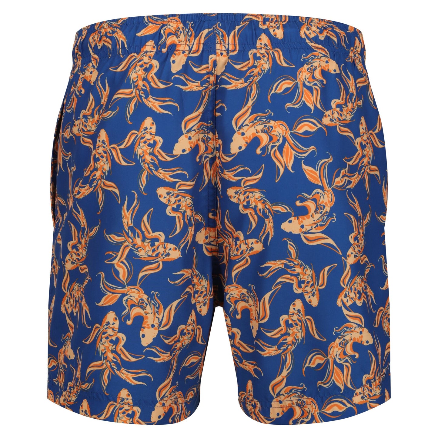 Regatta Loras Swim Shorts - Royal Blue Carp Print