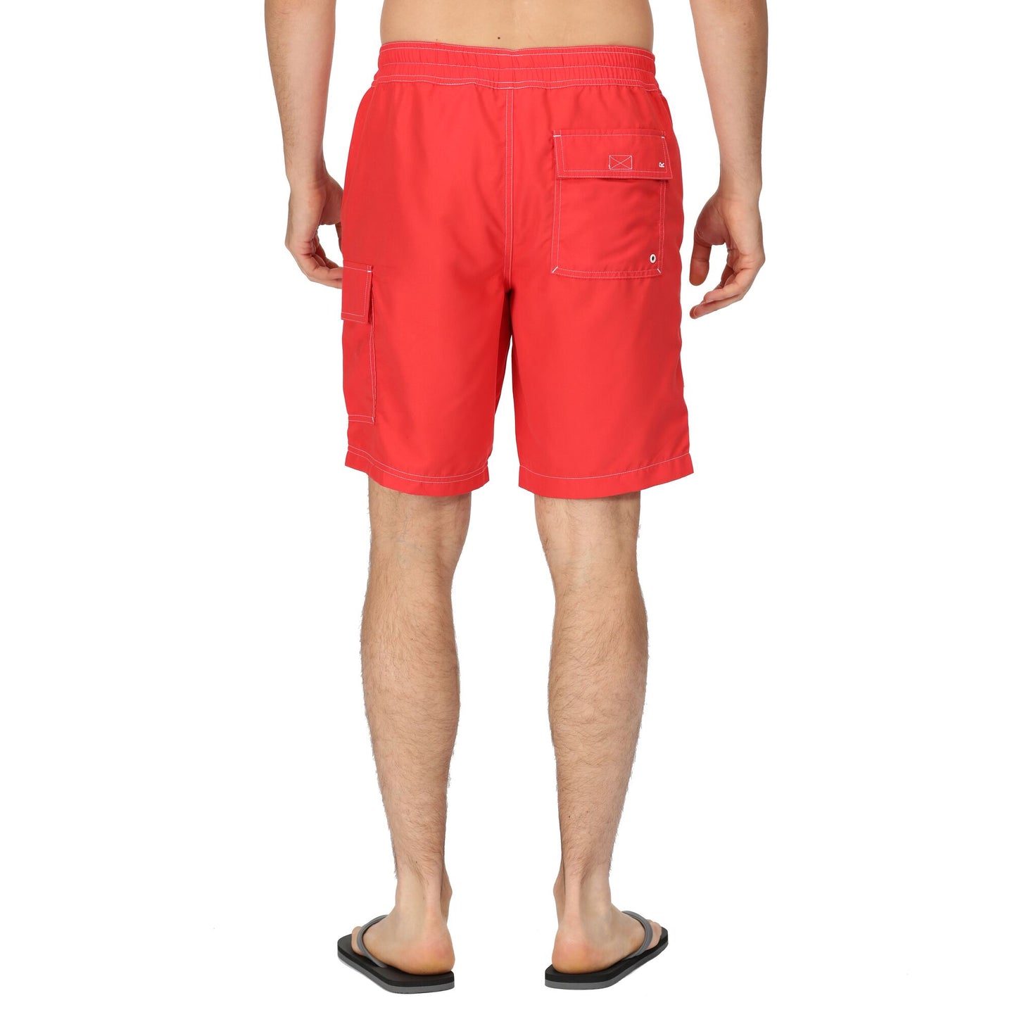 Regatta Men's Hotham IV Board Shorts - Rococco Red