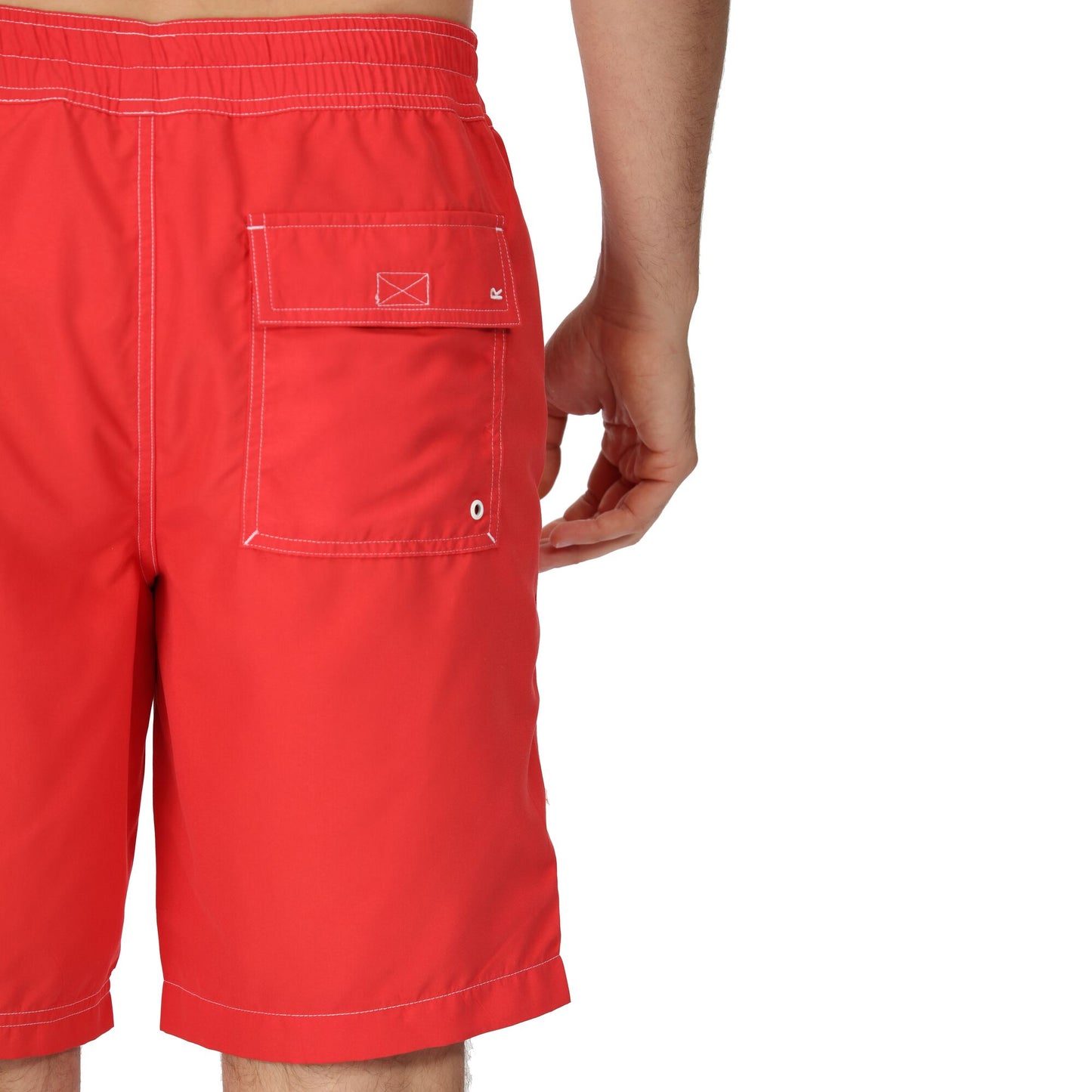 Regatta Men's Hotham IV Board Shorts - Rococco Red