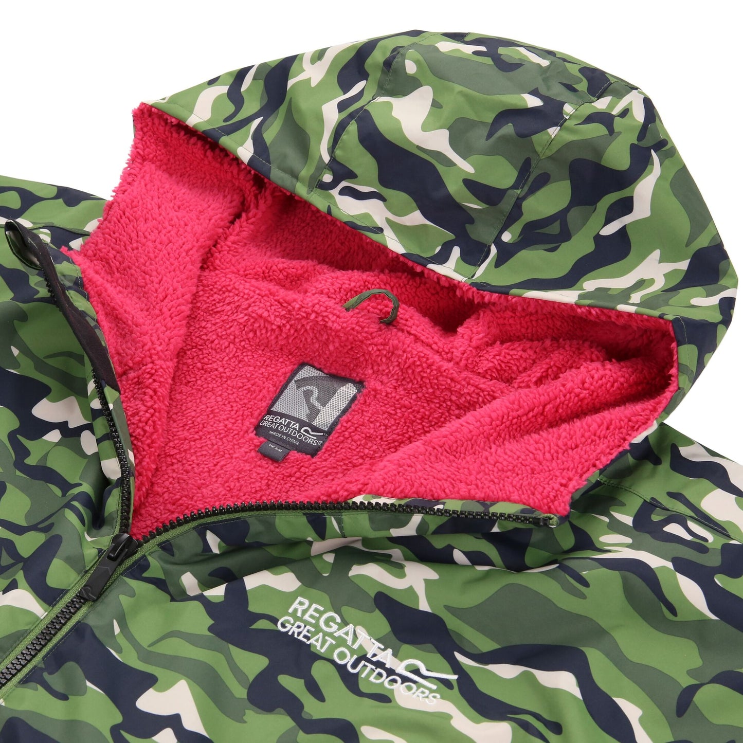 Regatta Adult Changing Robe - Cactus Camouflage