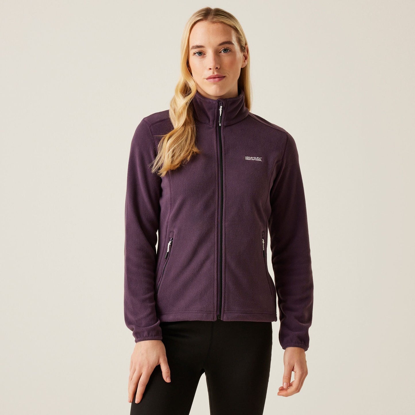 Regatta Women's Floreo IV Full Zip Fleece - Deep Plum