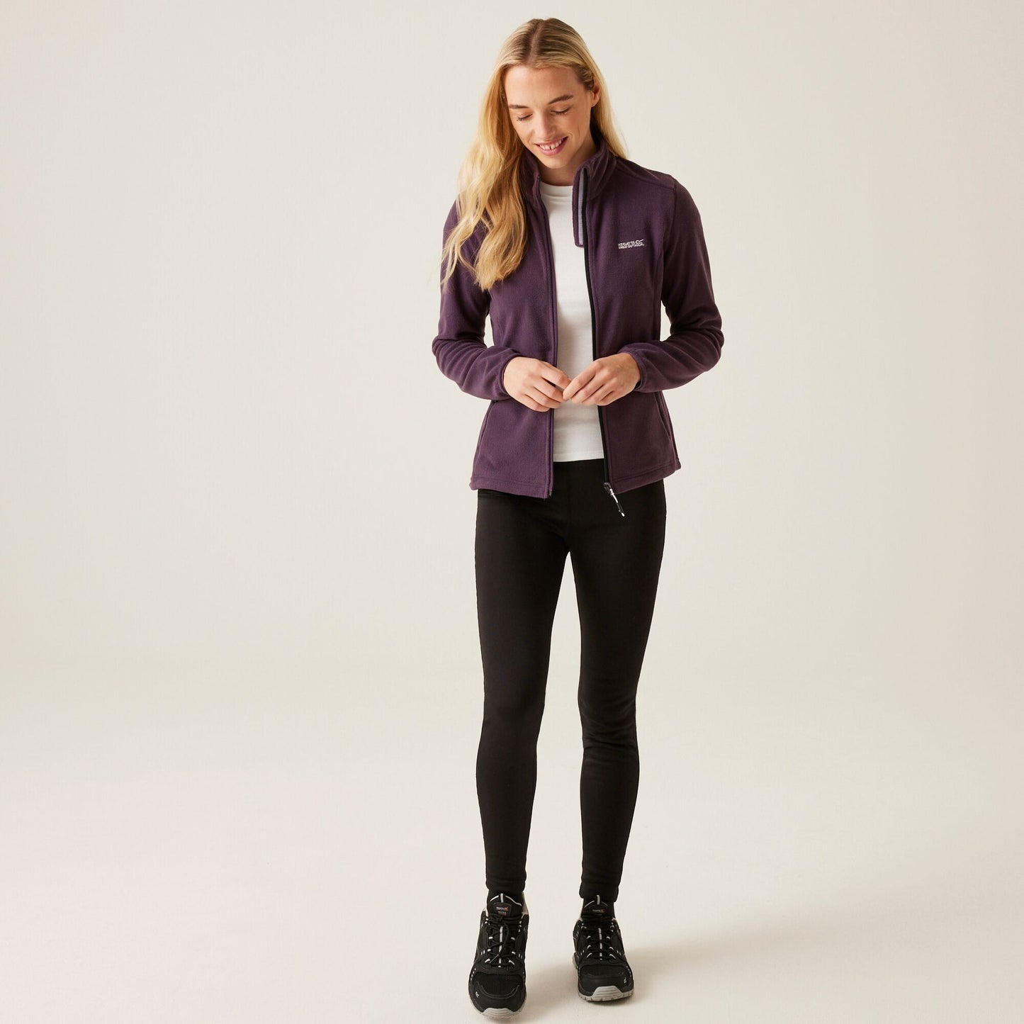 Regatta Women's Floreo IV Full Zip Fleece - Deep Plum
