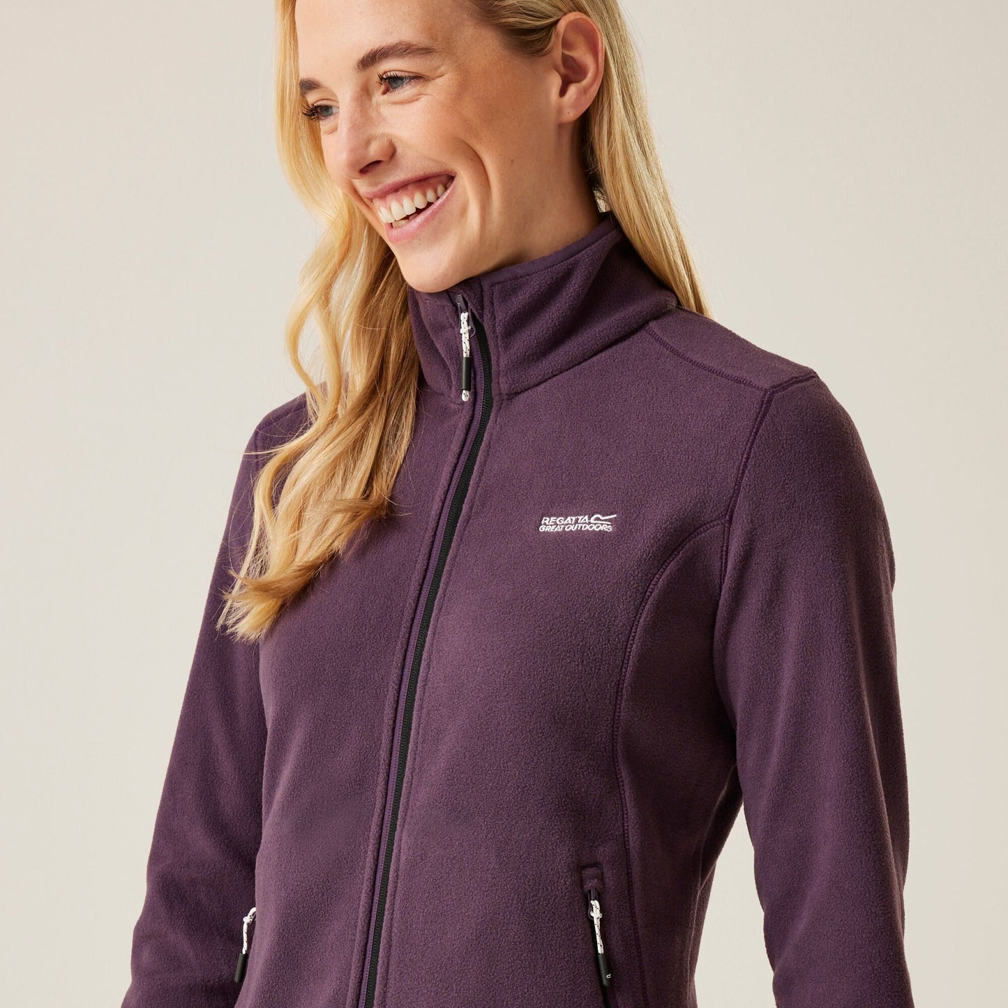 Regatta Women's Floreo IV Full Zip Fleece - Deep Plum