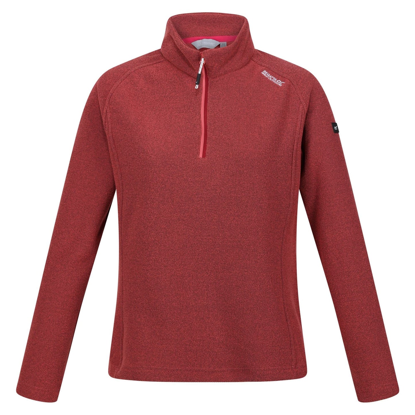 Regatta Womens Kenger II Quarter Zip Fleece II - Mineral Red