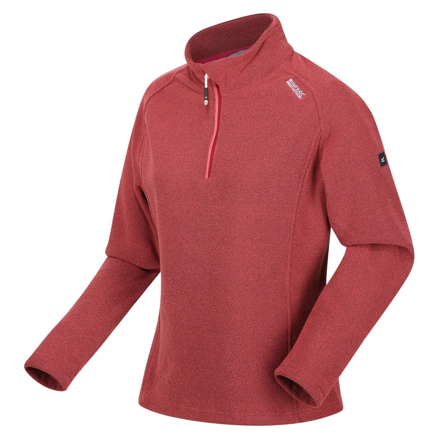Regatta Womens Kenger II Quarter Zip Fleece II - Mineral Red