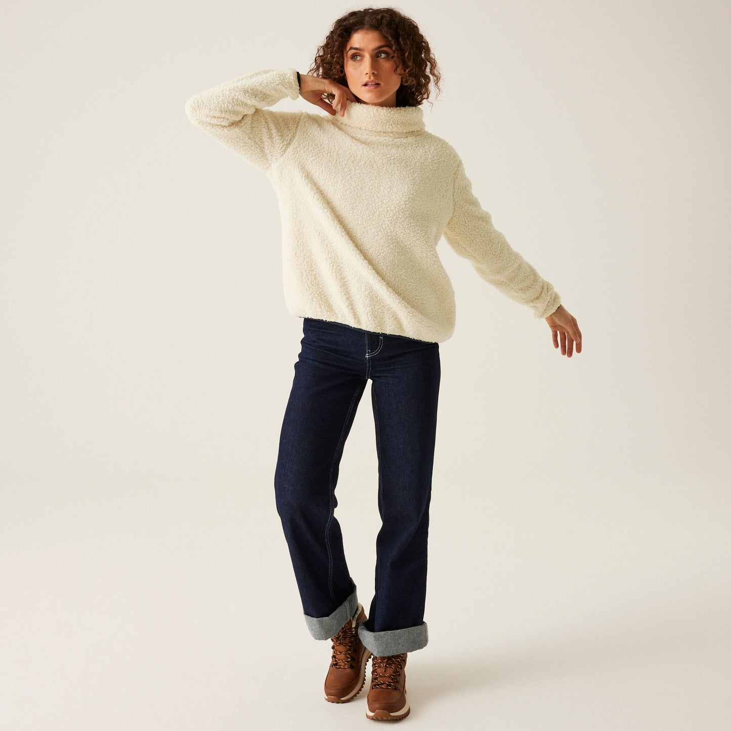 Regatta Ria - Women's Fluffy Fleece - Light Vanilla