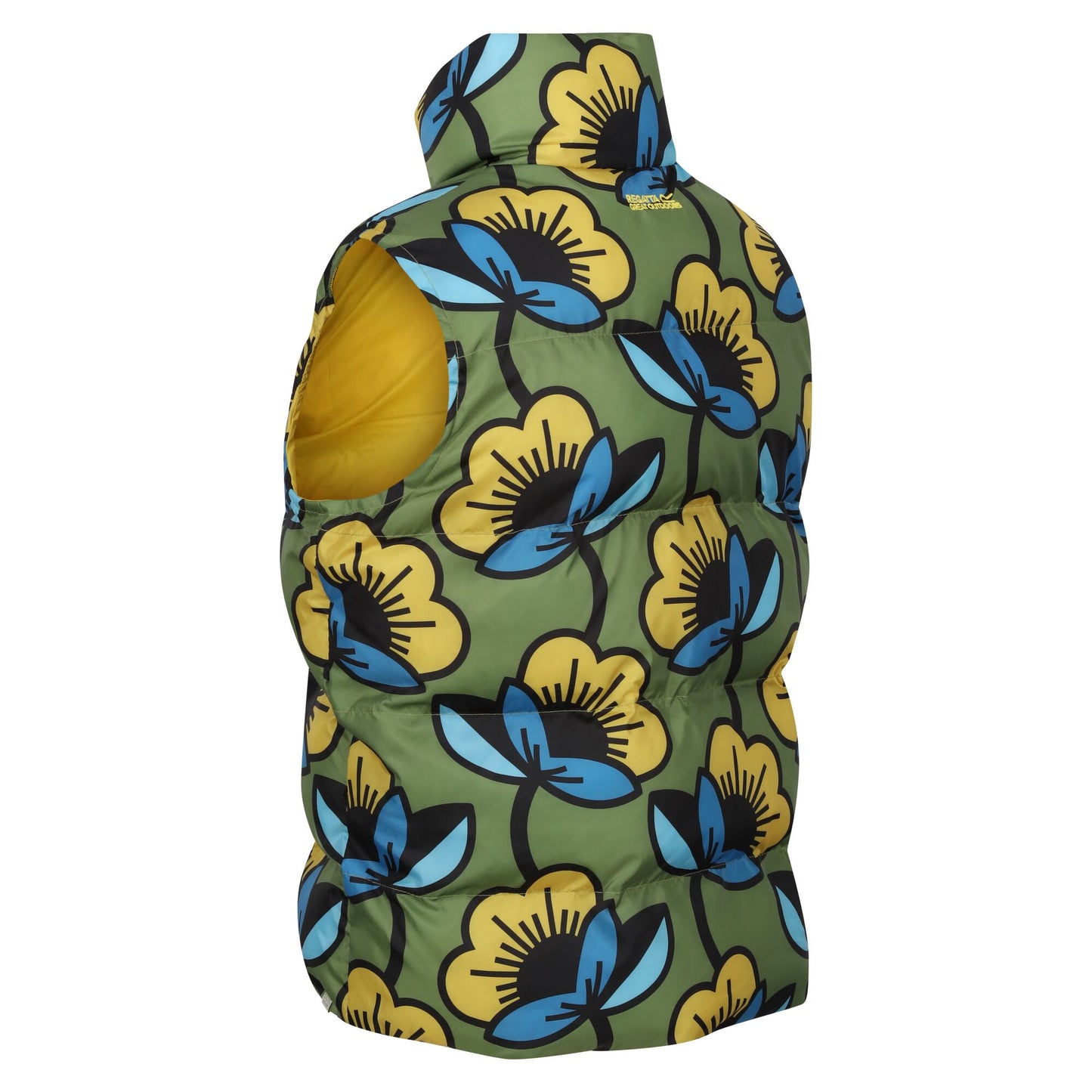 Orla Kiely Quilted Bodywarmer - Cardamom Seed Passion Flower