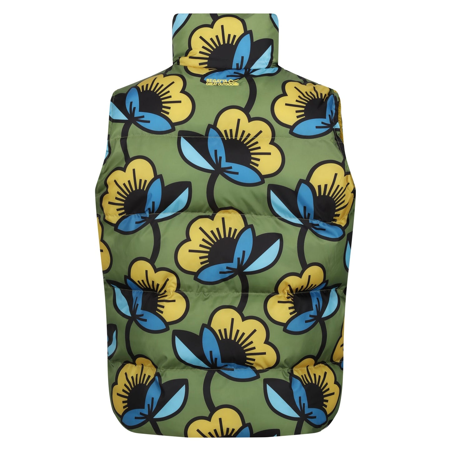 Orla Kiely Quilted Bodywarmer - Cardamom Seed Passion Flower