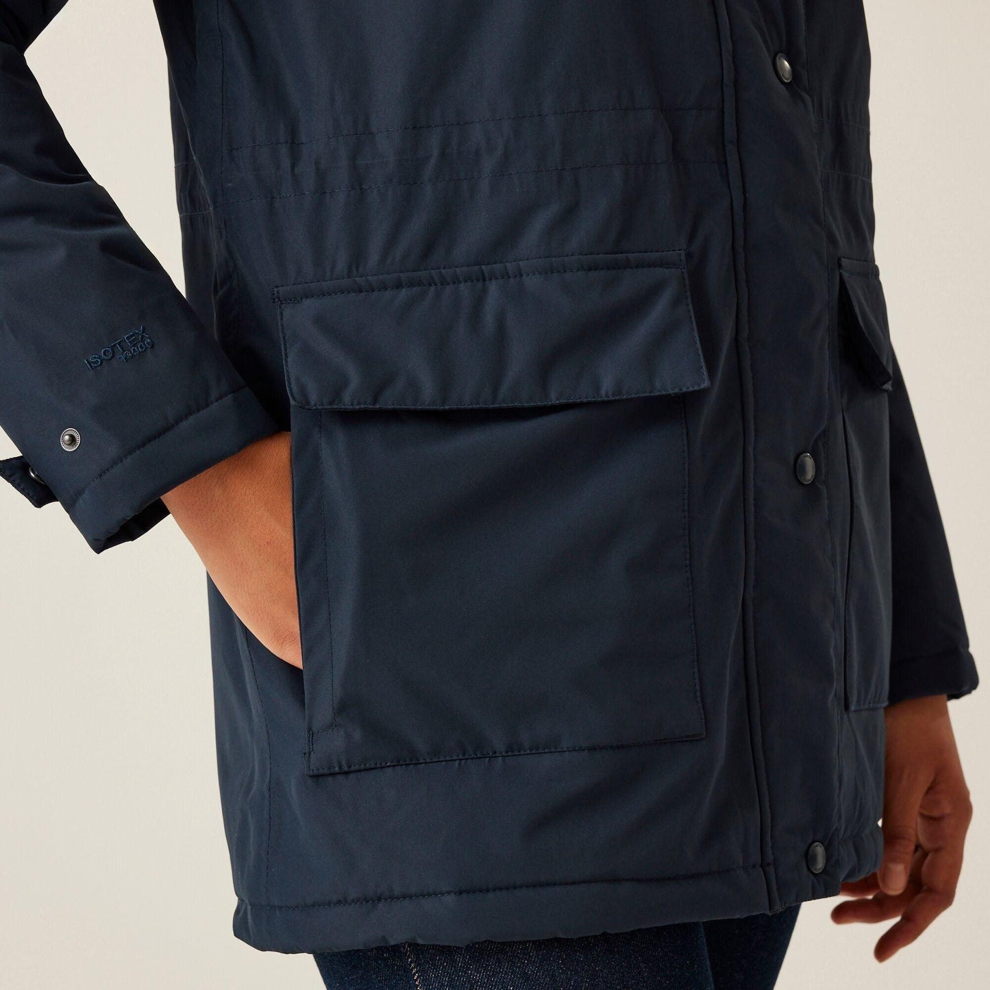 Regatta Women's Mireya Waterproof Insulated Jacket - Navy/Spot Print