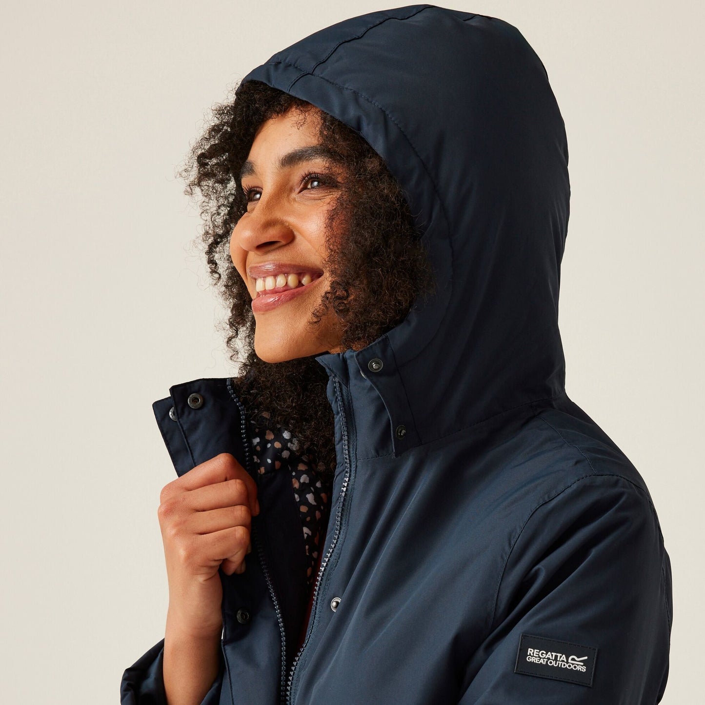 Regatta Women's Mireya Waterproof Insulated Jacket - Navy/Spot Print