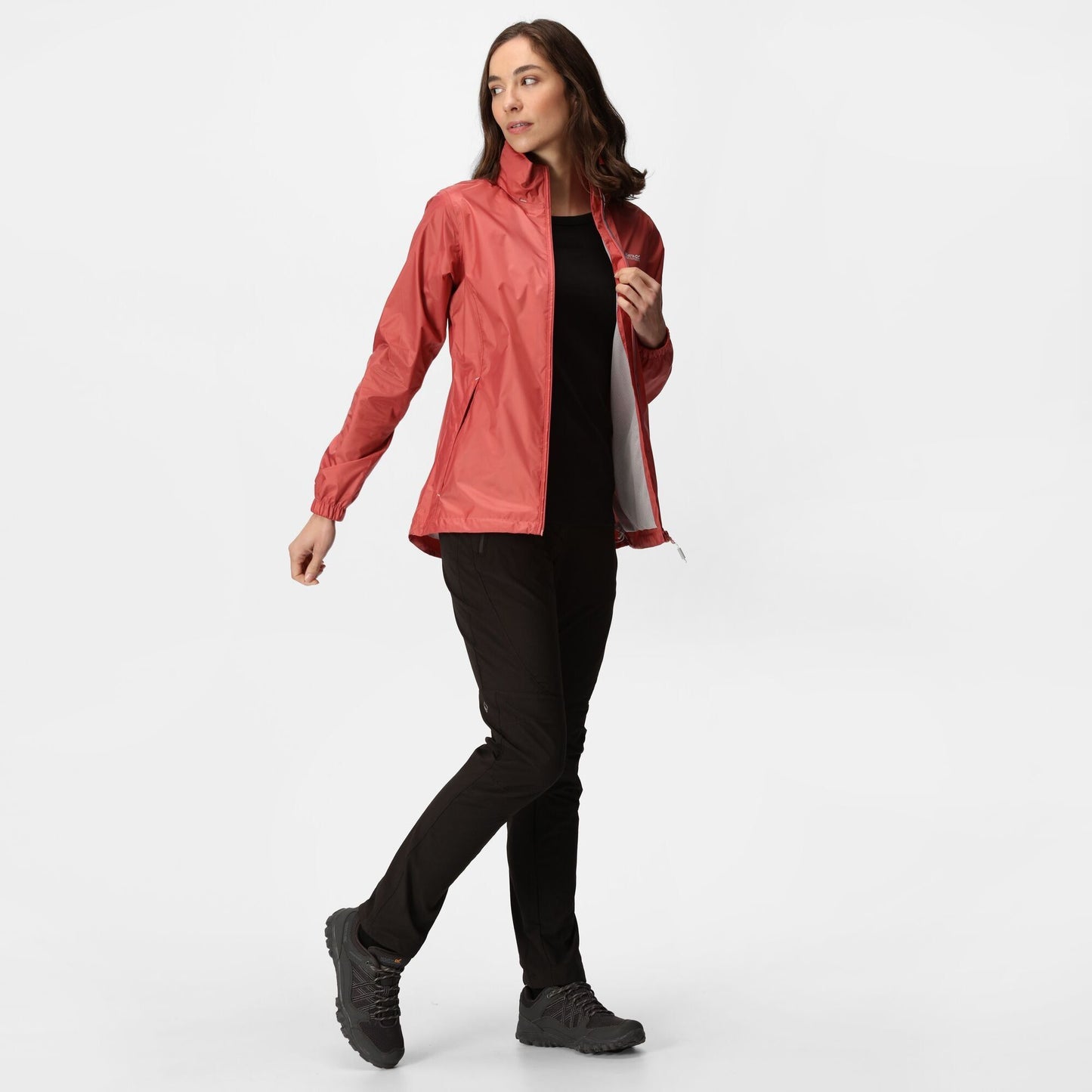 Regatta Women's Corinne IV Waterproof Packaway Jacket - Mineral Red